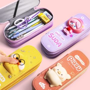 3D Decompression Cute Large Capacity Pencil Case