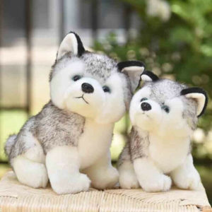 Husky Dog Plush Toy