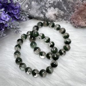 Green Phantom Quartz Bracelet High Grade