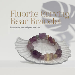 Fluorite Carving Bear