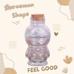 Magic Season Decorative Glass Bottles Doraemon Shape