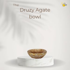 Druzy Agate bowl