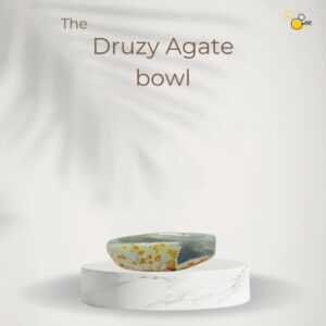 Druzy Agate bowl