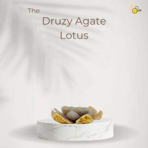 Druzy Agate Lotus