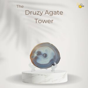 Druzy Agate Plate
