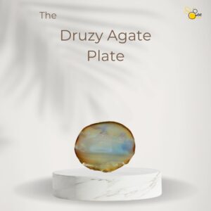 Druzy Agate Plate