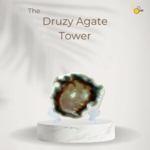 Druzy Agate Plate