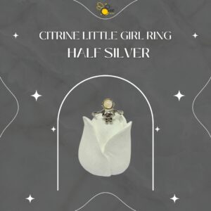 Citrine Little Girl Ring