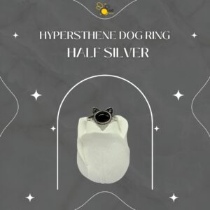 Hypersthene Dog Ring