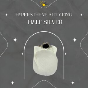 Hypersthene Kitty Ring