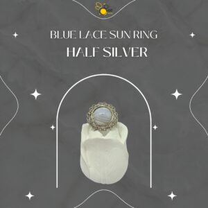 Blue Lace Sun Ring