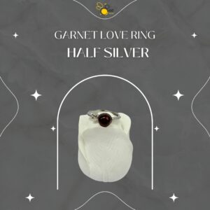 Garnet Love Ring