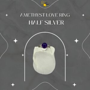Amethyst Love Ring