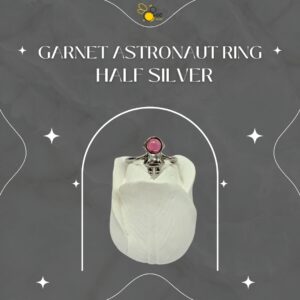 Garnet Astronaut ring