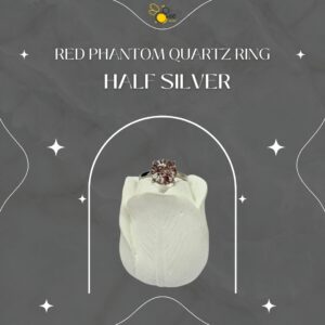 Red Phantom Quartz Ring