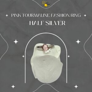 Pink Tourmaline Fashion Ring