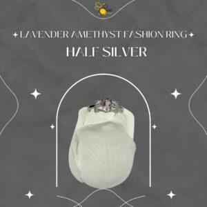 Lavender Amethyst Fashion Ring
