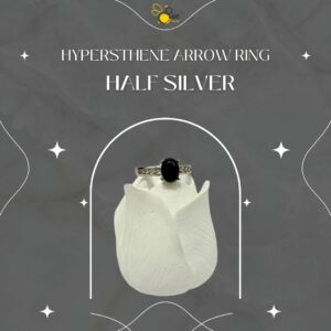 Hypersthene Arrow Ring