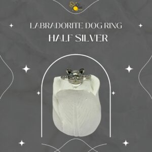 Labradorite Dog Ring
