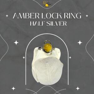 Amber Lock Ring