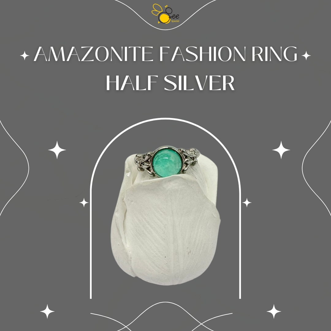 Amazonite Fashion Ring