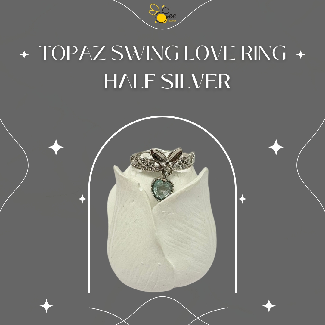 Topaz Swing Love Ring