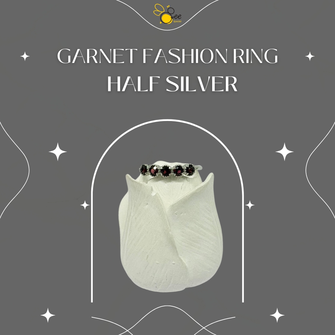 Garnet Fashion Ring