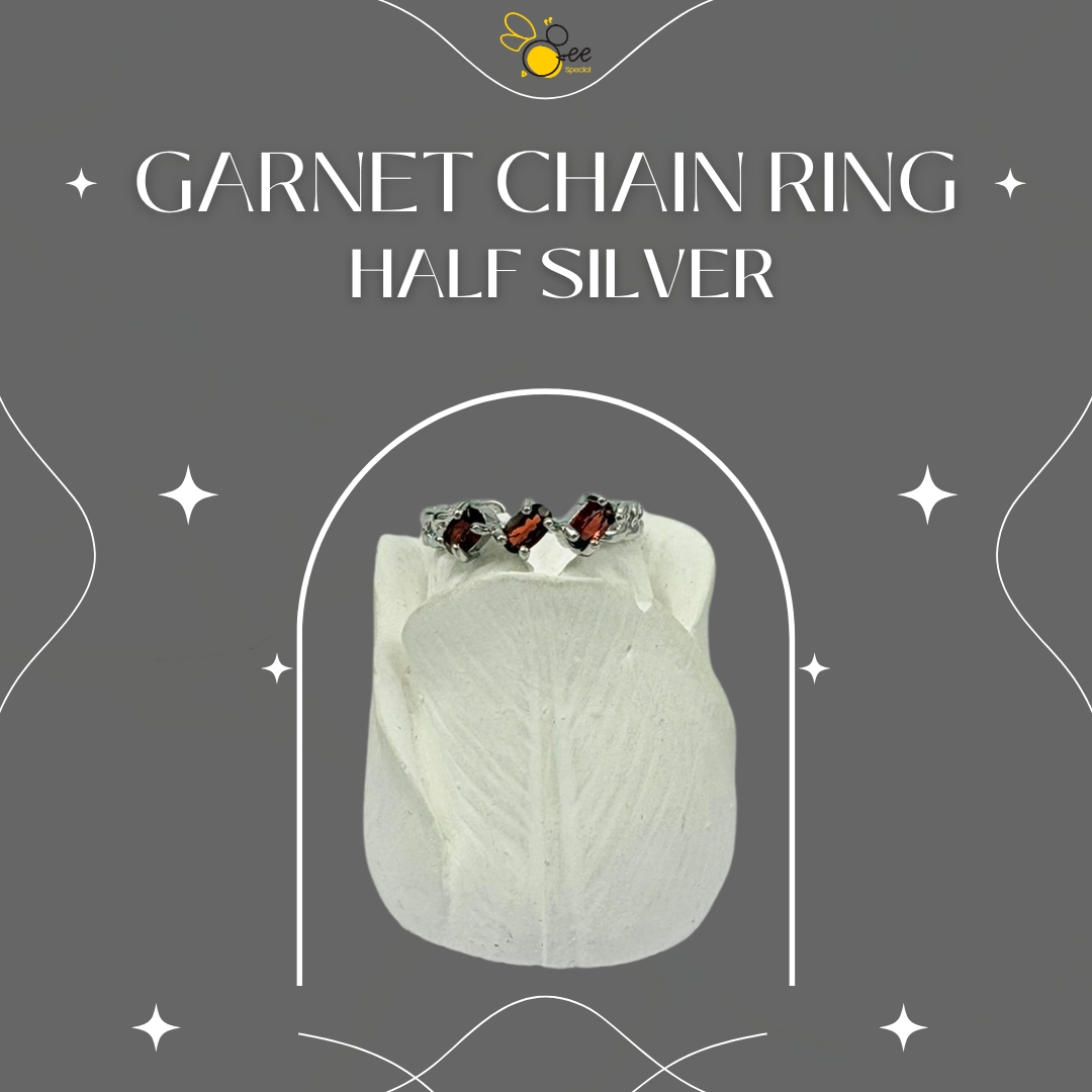 Garnet Chain Ring