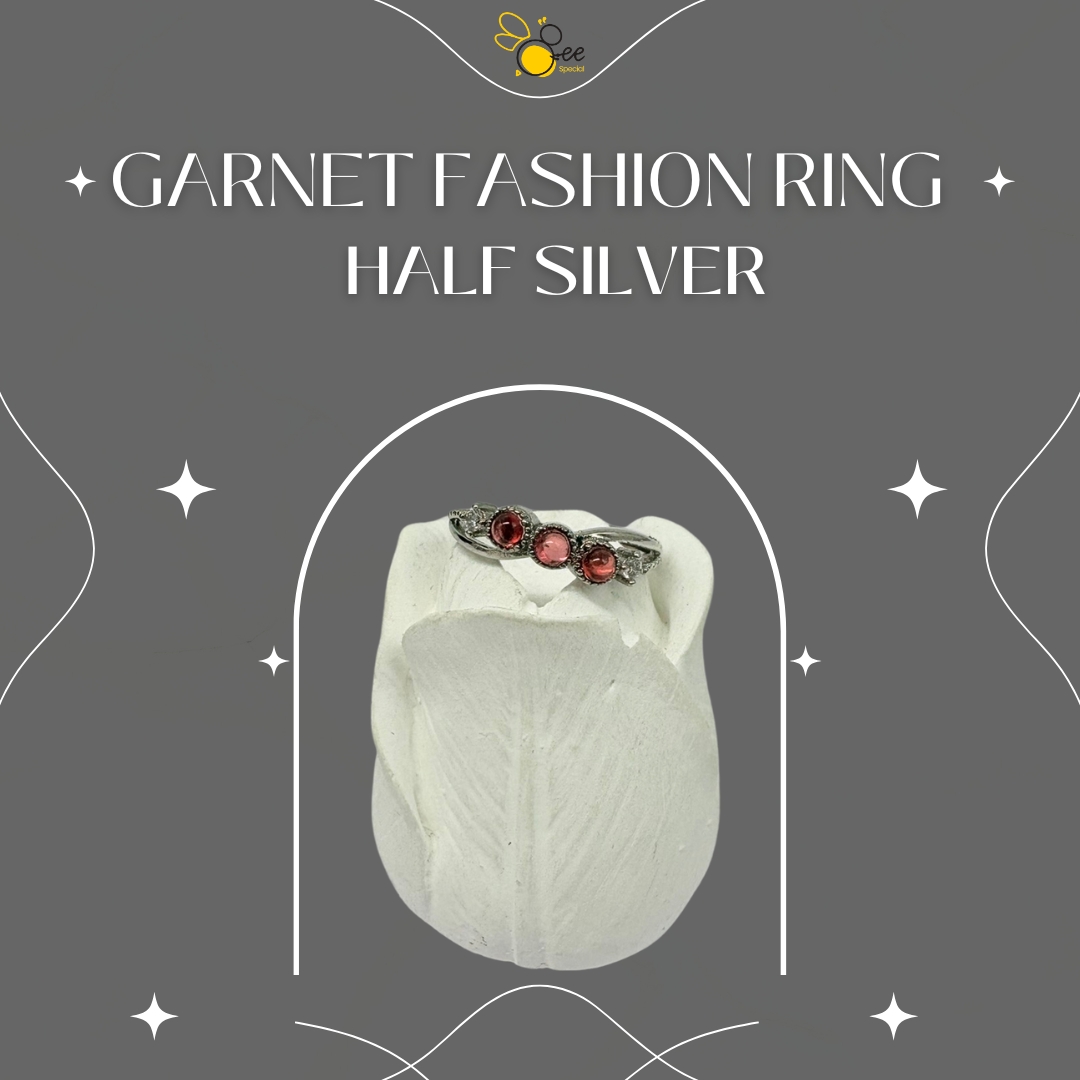Garnet Fashion Ring