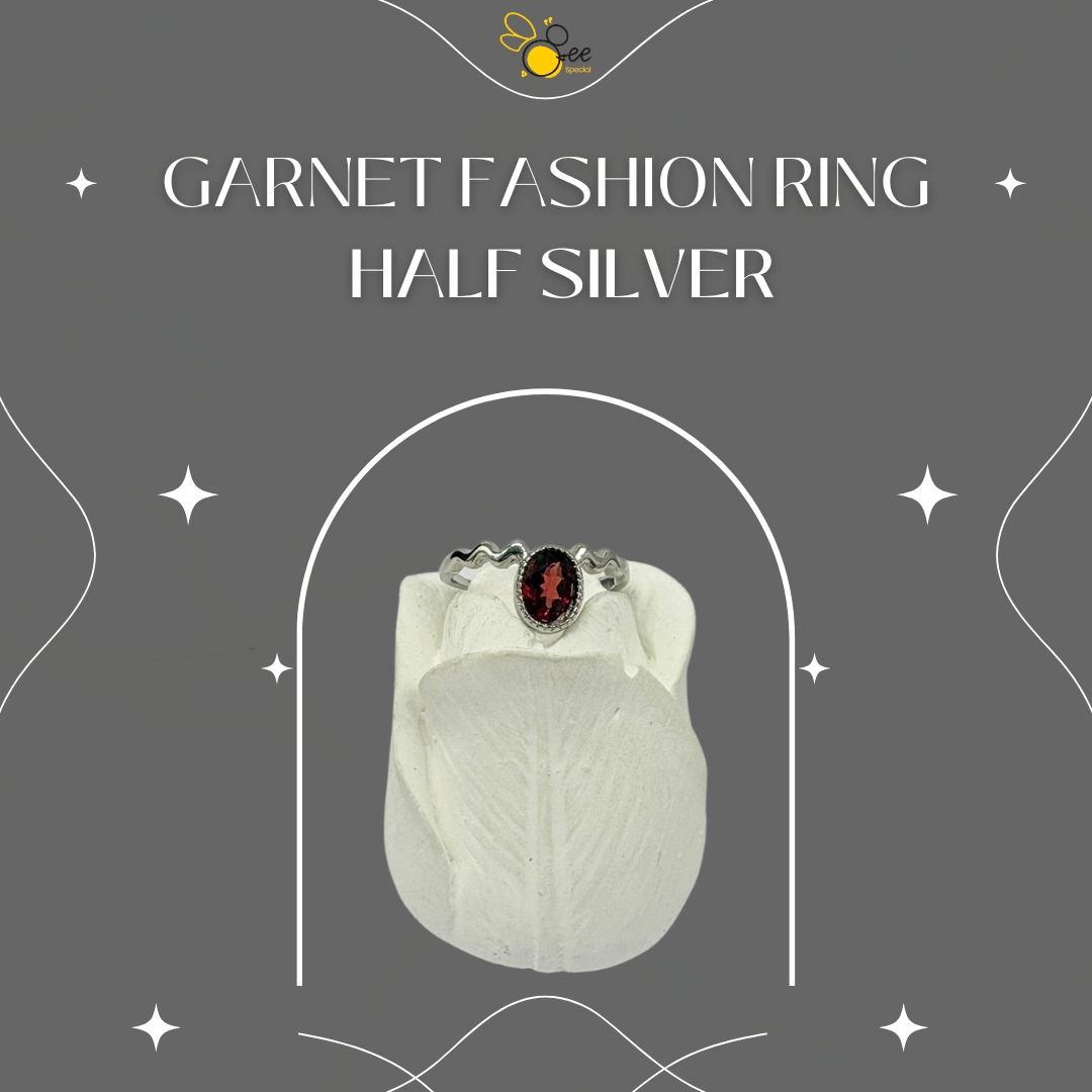 Garnet Fashion Ring