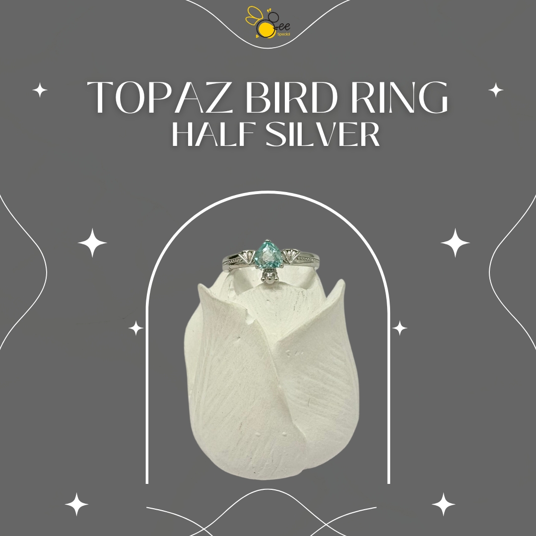 Topaz Bird Ring