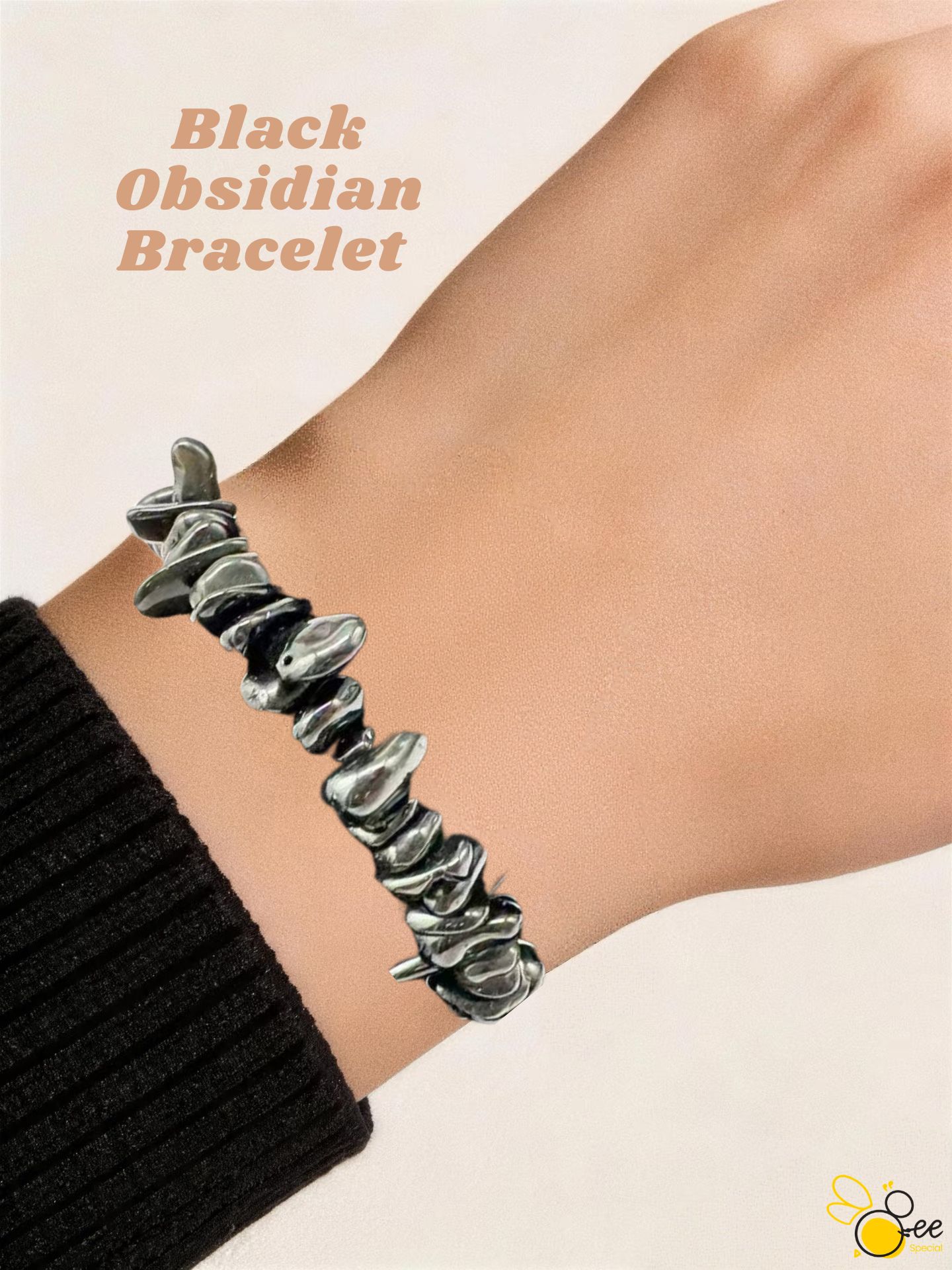 Black Obsidian Bracelet