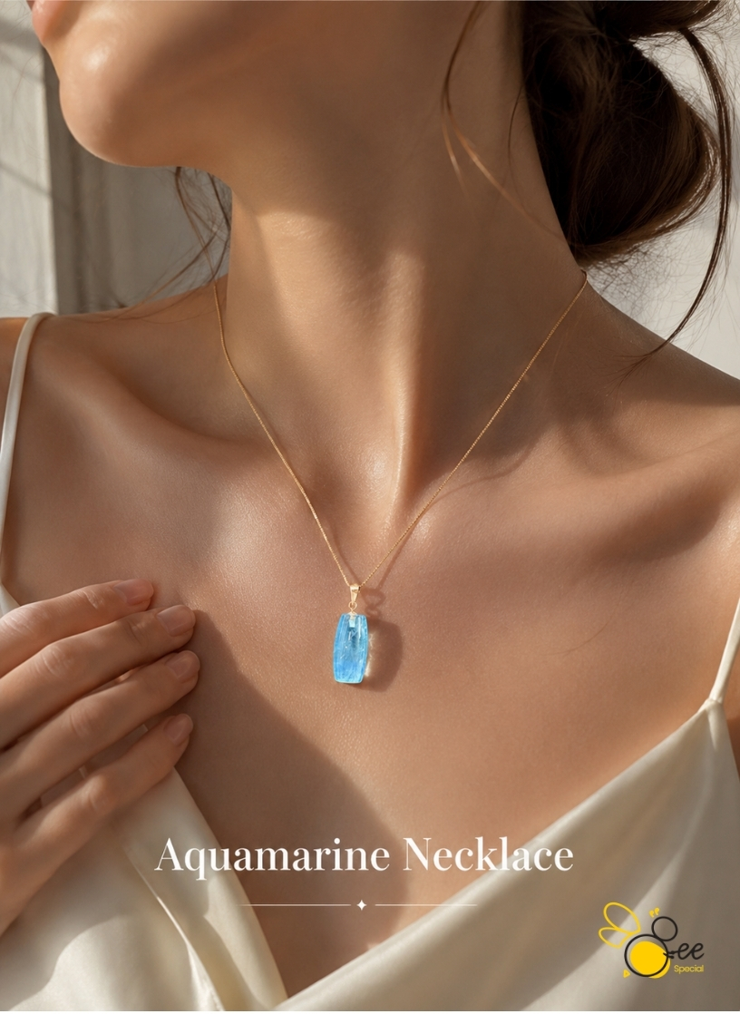 Aquamarine Necklace
