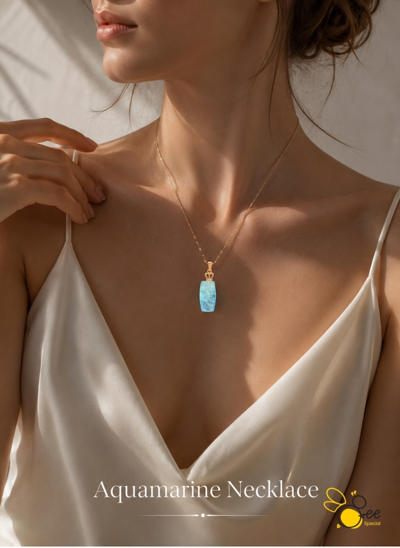 Aquamarine Necklace