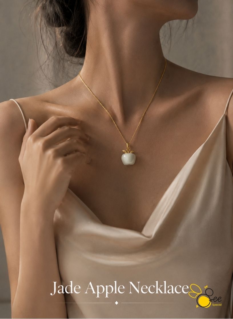 Jade Apple Necklace
