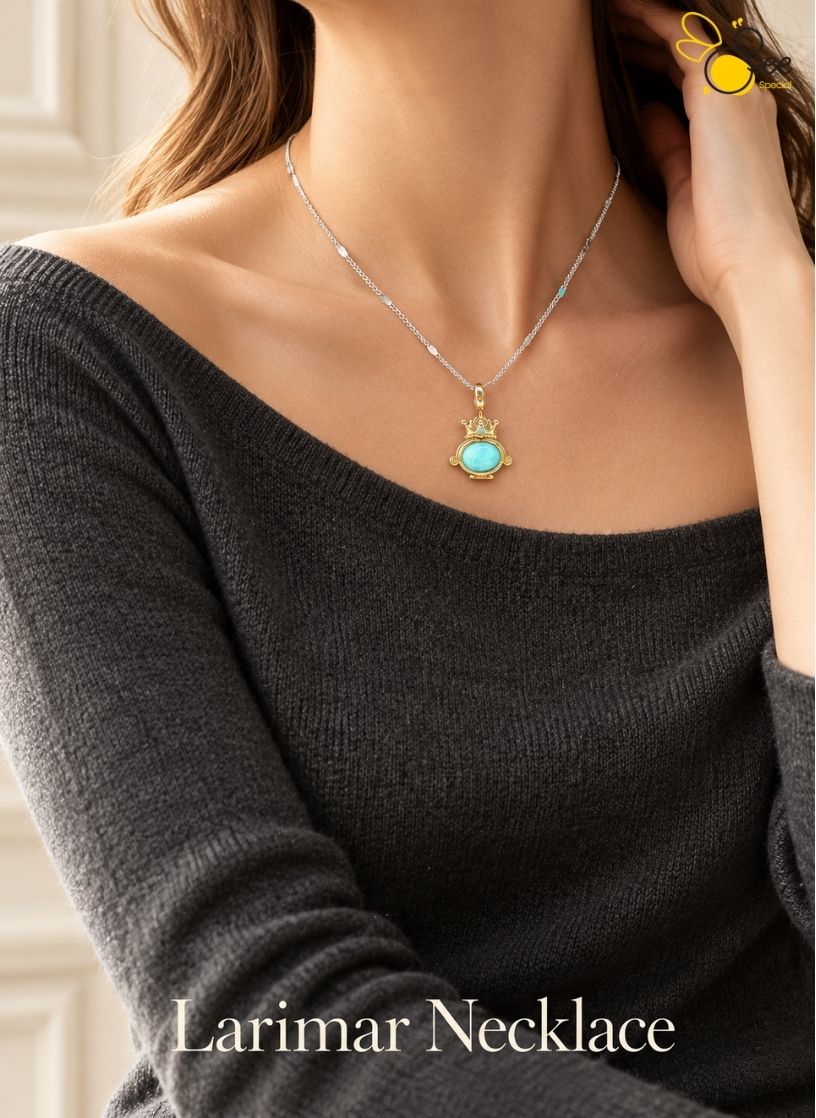 Larimar Necklace