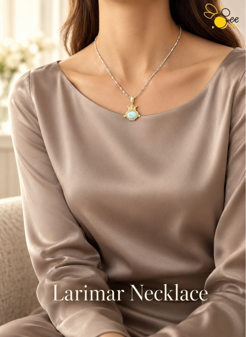 Larimar Necklace